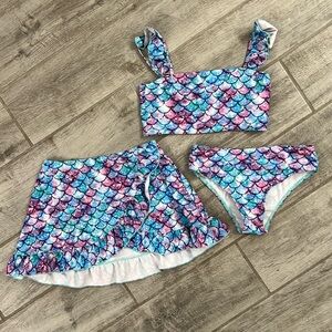 Girls 3 Piece Swimsuit